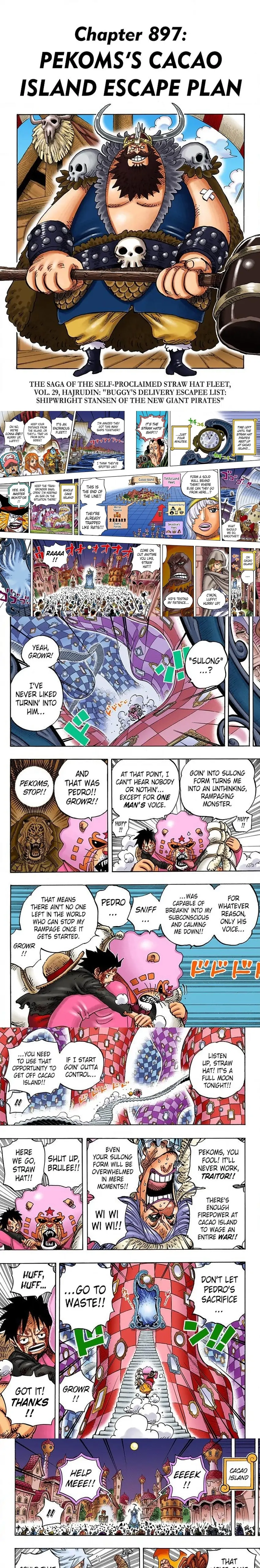 One Piece Digital Colored Chapter 897 image 1